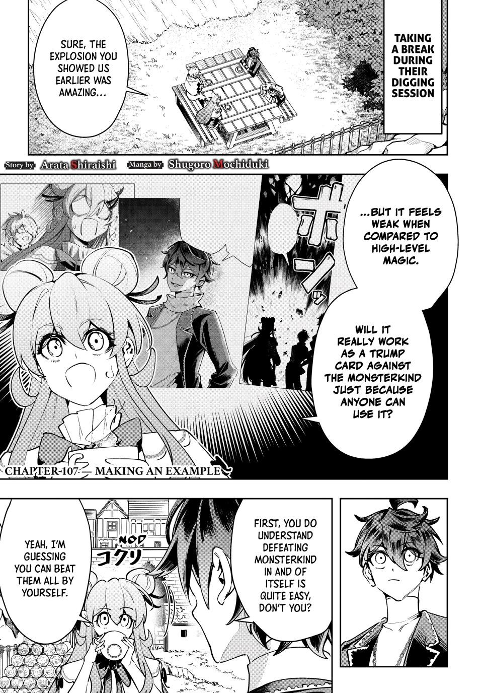 Majutsu Guild Sousui Umarekawatte Imasara Yarinaosu Nidome No Gakuin Seikatsu Chapter 107 Page 1