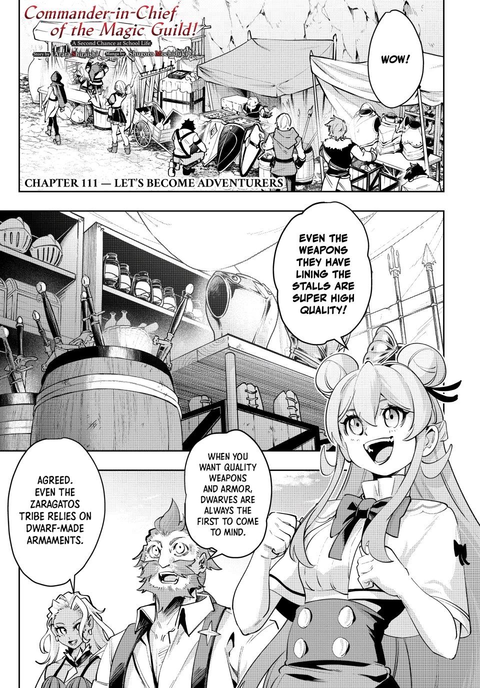 Majutsu Guild Sousui Umarekawatte Imasara Yarinaosu Nidome No Gakuin Seikatsu Chapter 111 Page 1
