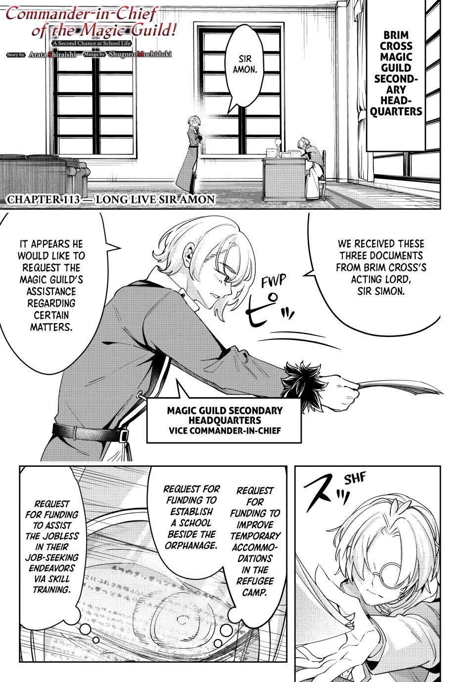 Majutsu Guild Sousui Umarekawatte Imasara Yarinaosu Nidome No Gakuin Seikatsu Chapter 113 Page 1