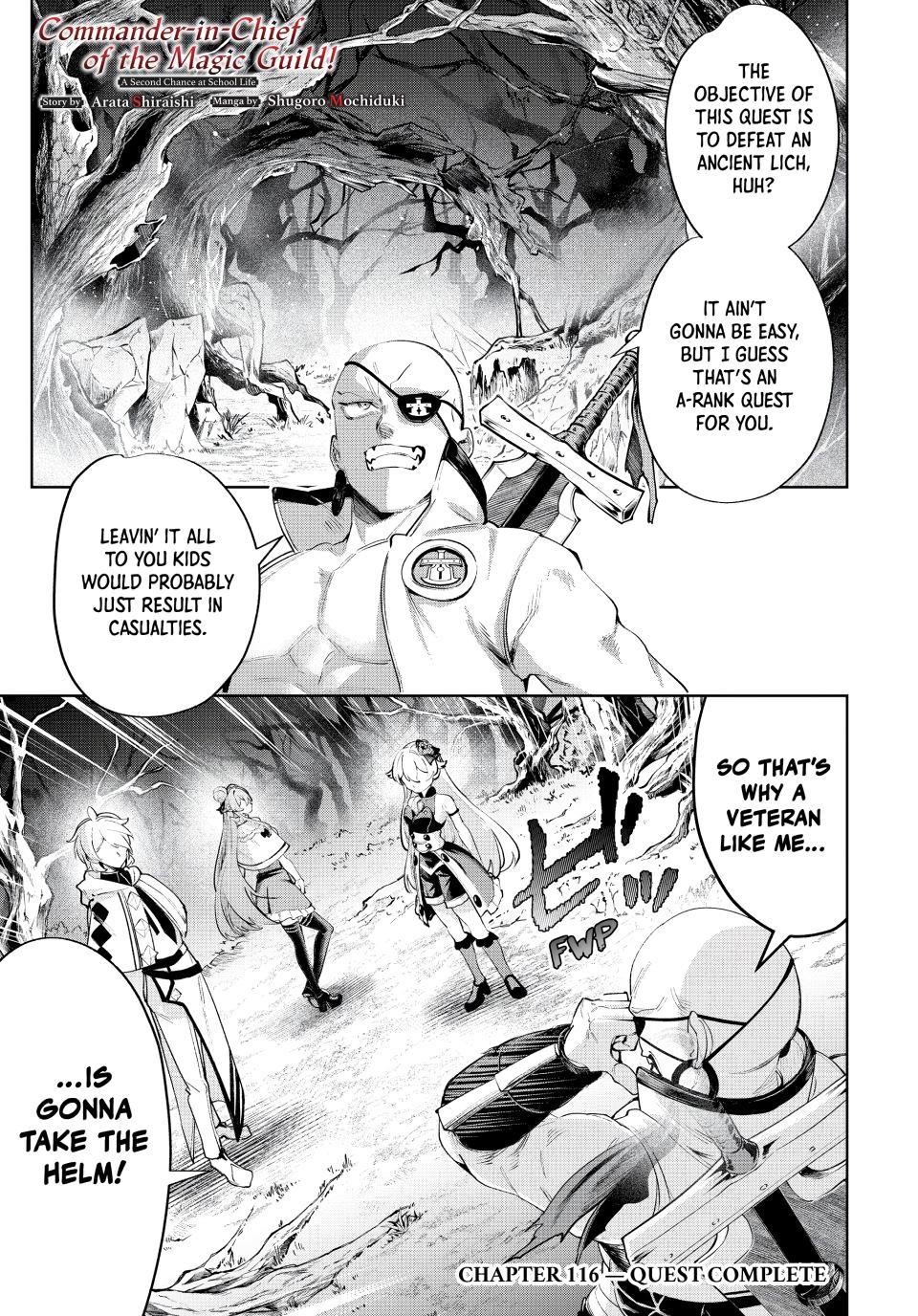 Majutsu Guild Sousui Umarekawatte Imasara Yarinaosu Nidome No Gakuin Seikatsu Chapter 116 Page 1