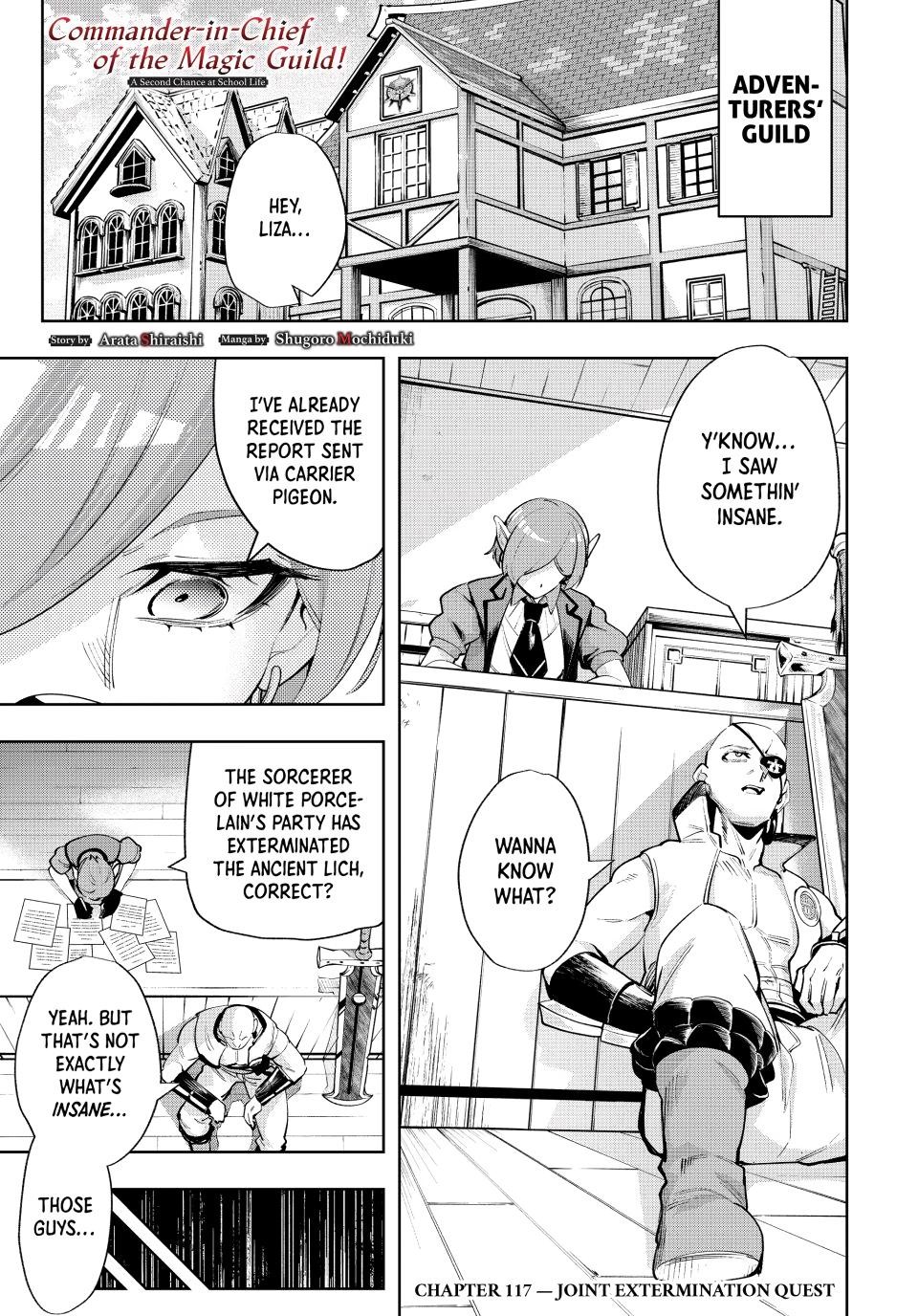 Majutsu Guild Sousui Umarekawatte Imasara Yarinaosu Nidome No Gakuin Seikatsu Chapter 117 Page 1