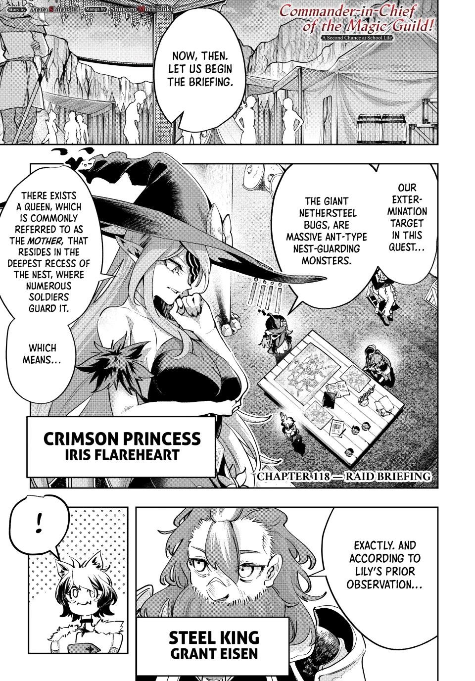 Majutsu Guild Sousui Umarekawatte Imasara Yarinaosu Nidome No Gakuin Seikatsu Chapter 118 Page 1