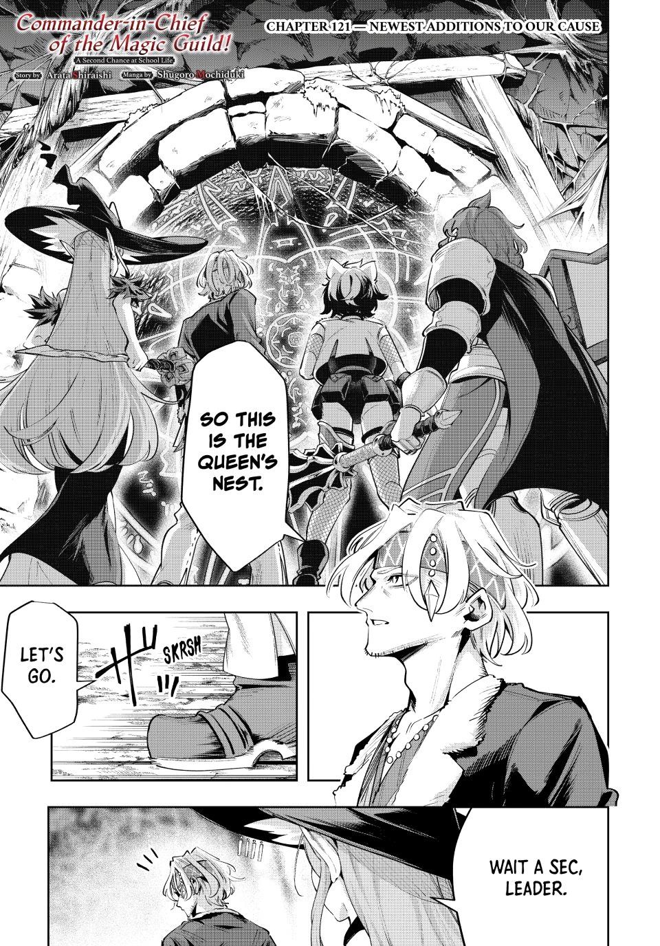 Majutsu Guild Sousui Umarekawatte Imasara Yarinaosu Nidome No Gakuin Seikatsu Chapter 121 Page 1