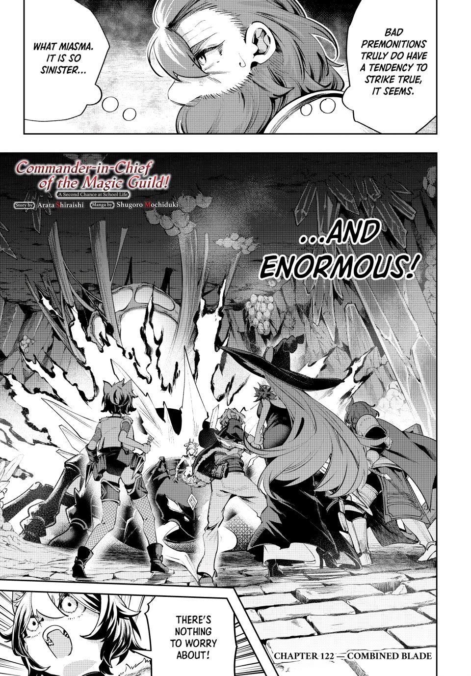 Majutsu Guild Sousui Umarekawatte Imasara Yarinaosu Nidome No Gakuin Seikatsu Chapter 122 Page 1