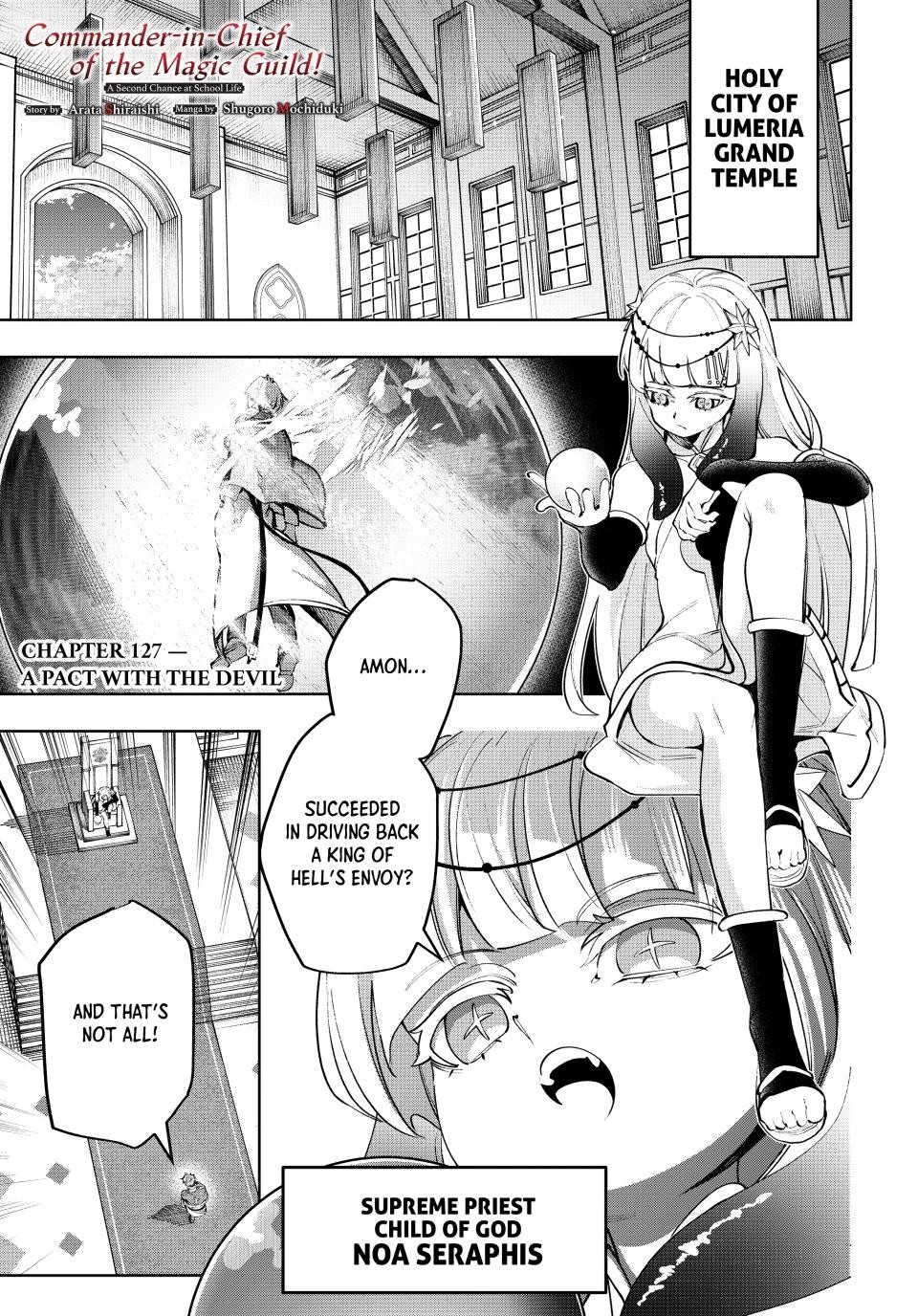 Majutsu Guild Sousui Umarekawatte Imasara Yarinaosu Nidome No Gakuin Seikatsu Chapter 127 Page 1