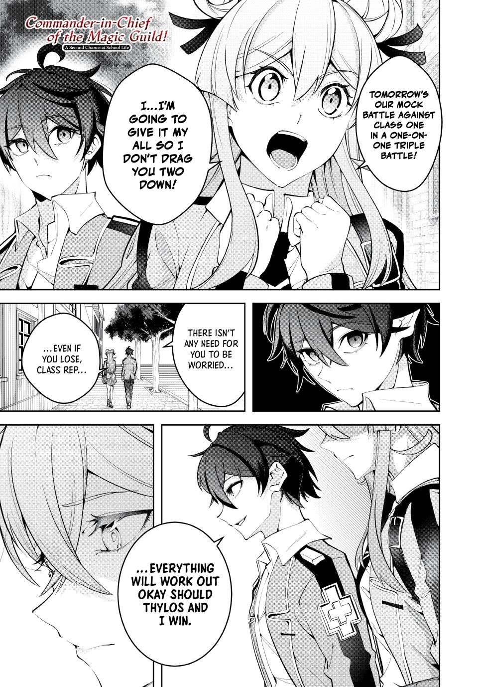 Majutsu Guild Sousui Umarekawatte Imasara Yarinaosu Nidome No Gakuin Seikatsu Chapter 18 Page 1