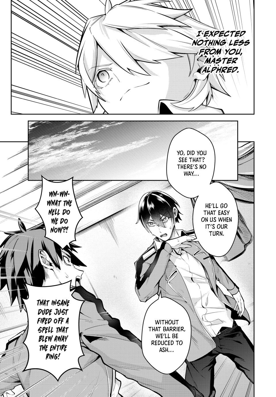 Majutsu Guild Sousui Umarekawatte Imasara Yarinaosu Nidome No Gakuin Seikatsu Chapter 19 Page 17