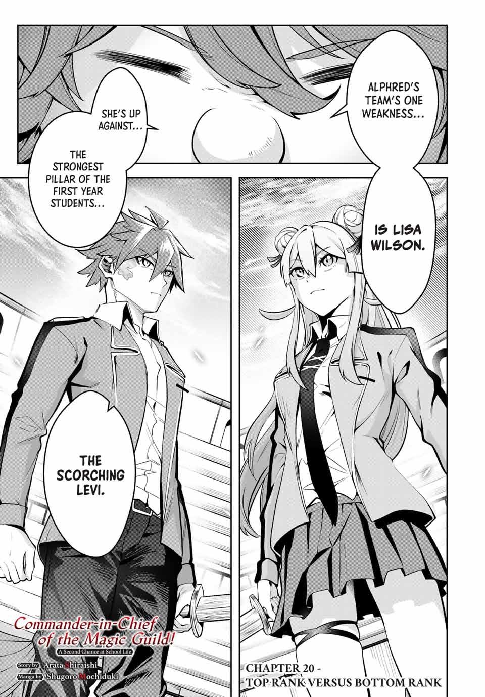 Majutsu Guild Sousui Umarekawatte Imasara Yarinaosu Nidome No Gakuin Seikatsu Chapter 20 Page 1