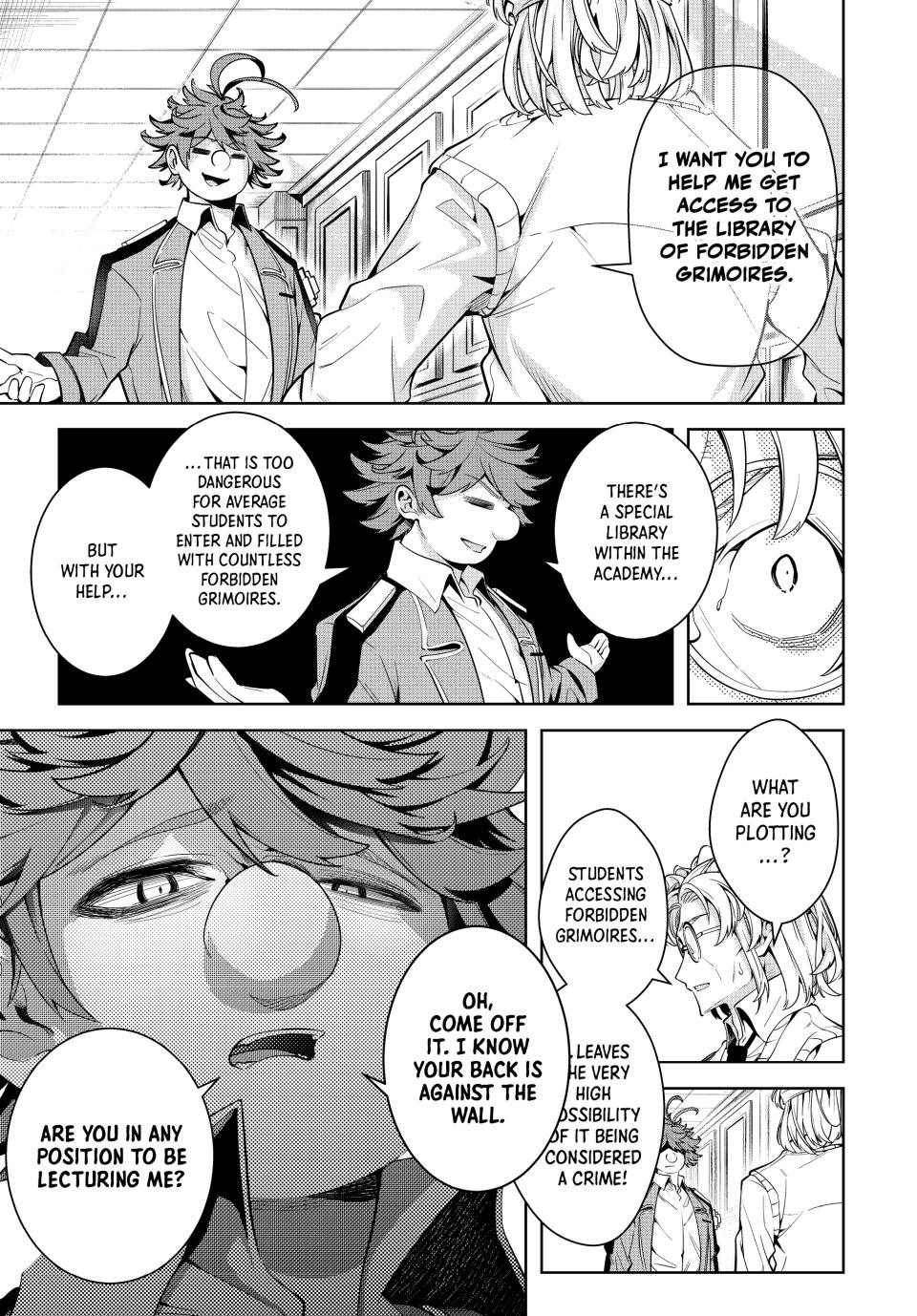 Majutsu Guild Sousui Umarekawatte Imasara Yarinaosu Nidome No Gakuin Seikatsu Chapter 22 Page 13