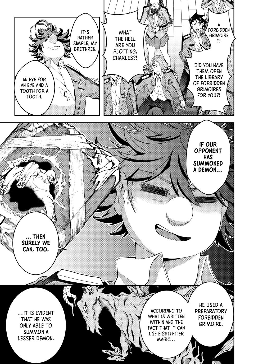 Majutsu Guild Sousui Umarekawatte Imasara Yarinaosu Nidome No Gakuin Seikatsu Chapter 22 Page 19