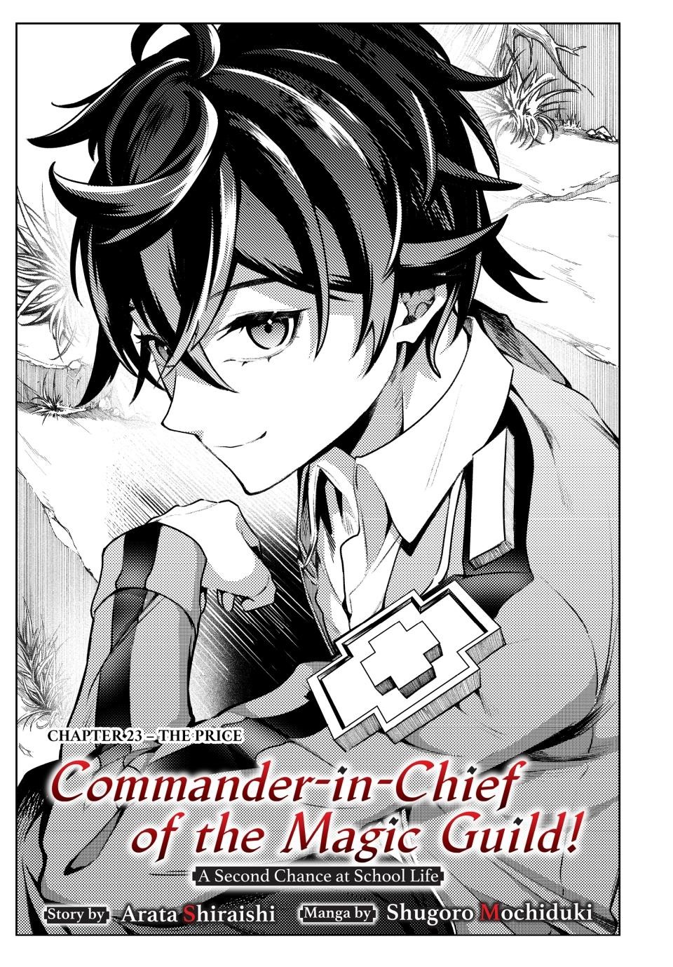 Majutsu Guild Sousui Umarekawatte Imasara Yarinaosu Nidome No Gakuin Seikatsu Chapter 23 Page 1