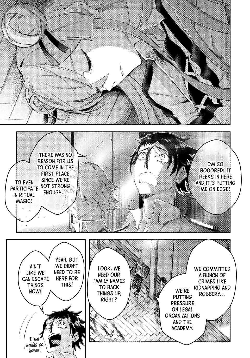 Majutsu Guild Sousui Umarekawatte Imasara Yarinaosu Nidome No Gakuin Seikatsu Chapter 24 Page 11