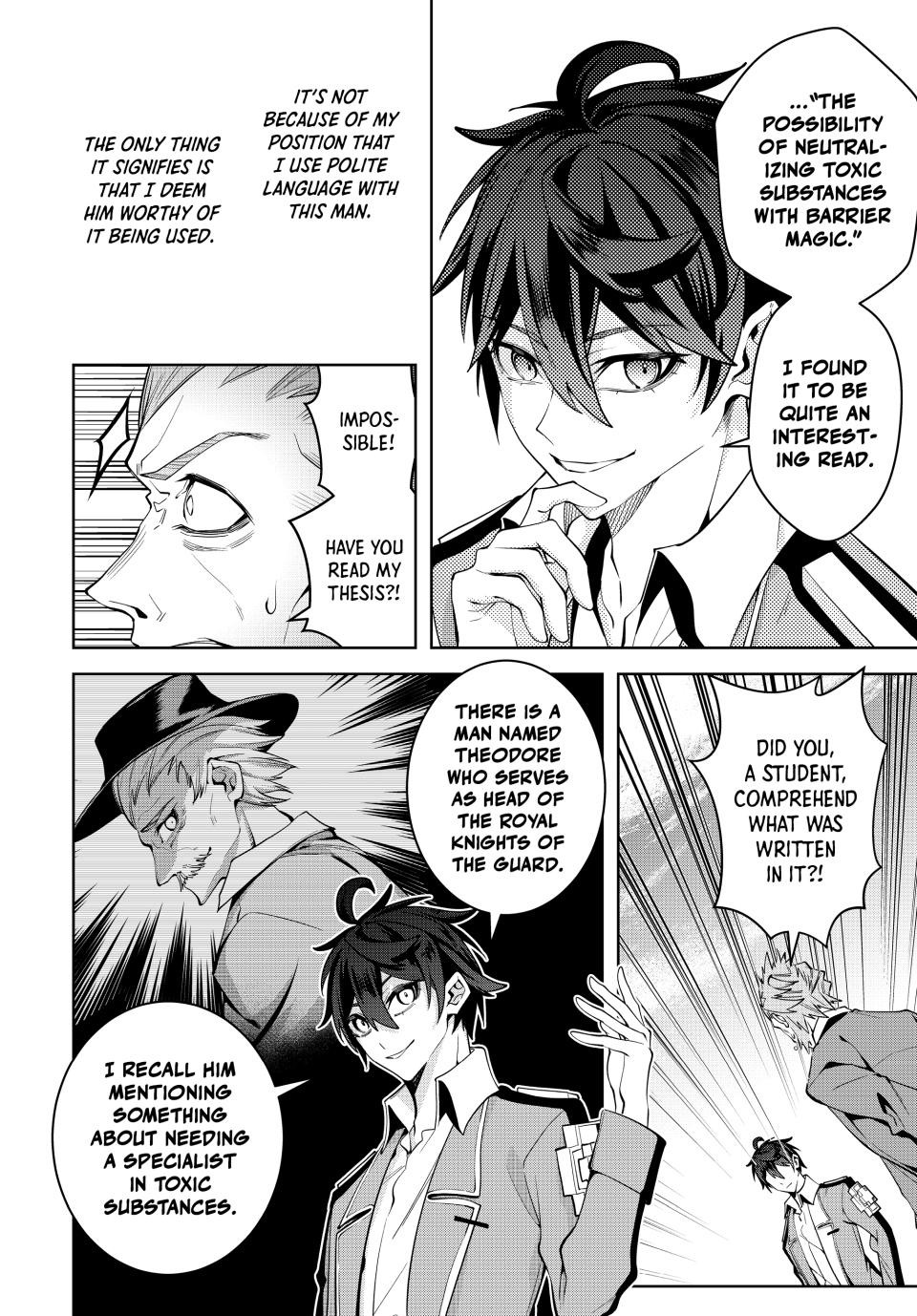 Majutsu Guild Sousui Umarekawatte Imasara Yarinaosu Nidome No Gakuin Seikatsu Chapter 30 Page 12