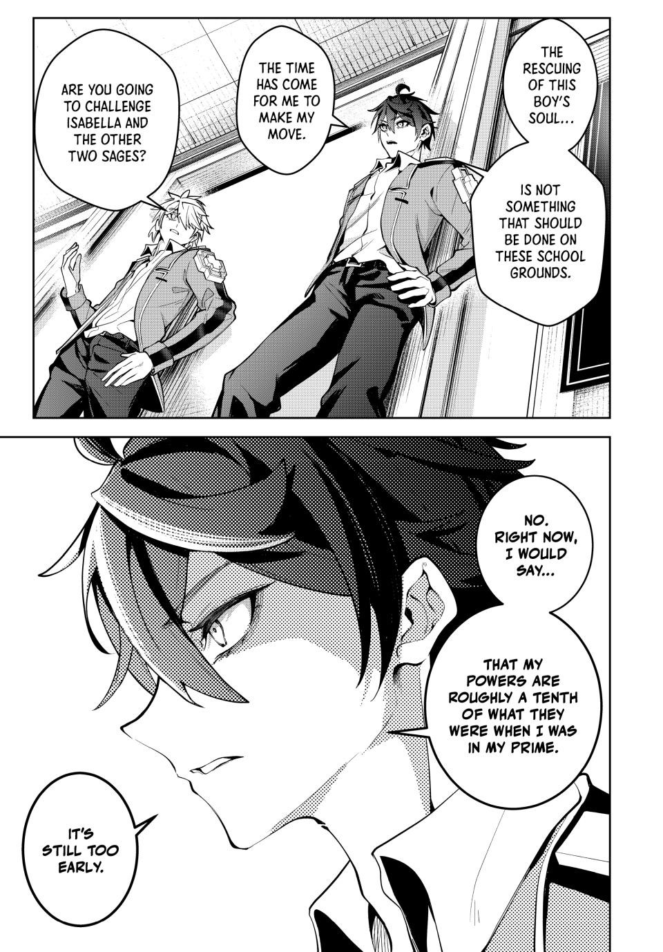 Majutsu Guild Sousui Umarekawatte Imasara Yarinaosu Nidome No Gakuin Seikatsu Chapter 31 Page 13
