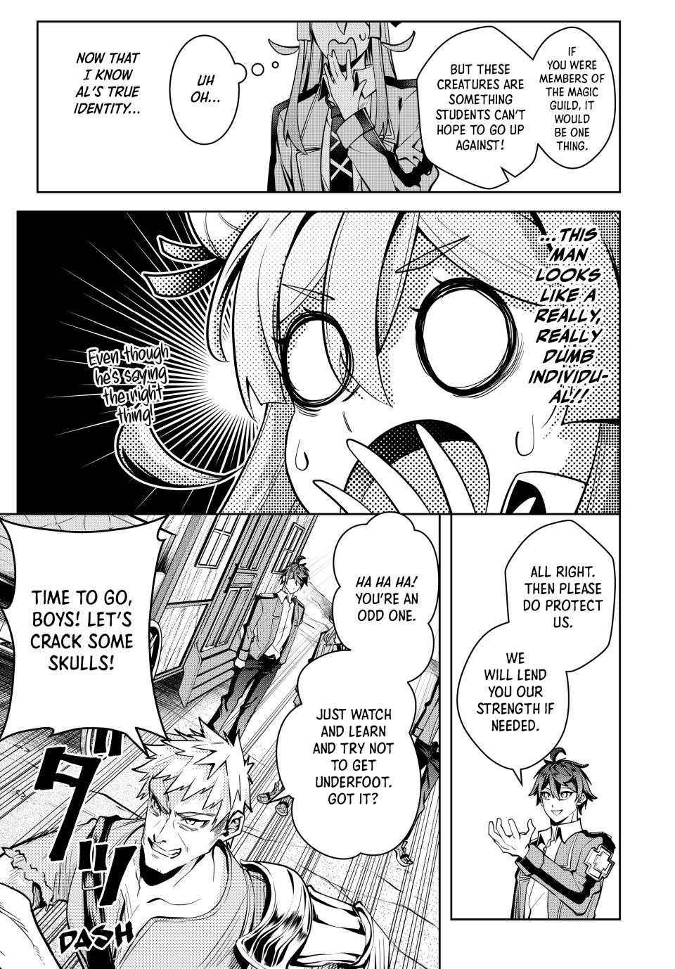 Majutsu Guild Sousui Umarekawatte Imasara Yarinaosu Nidome No Gakuin Seikatsu Chapter 32 Page 13
