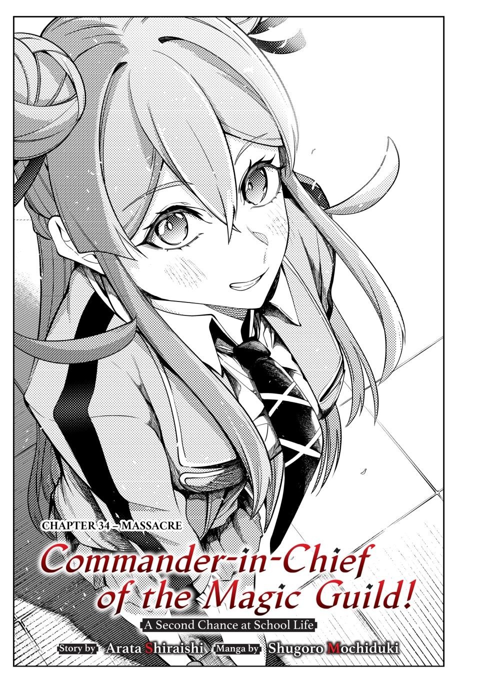 Majutsu Guild Sousui Umarekawatte Imasara Yarinaosu Nidome No Gakuin Seikatsu Chapter 34 Page 1