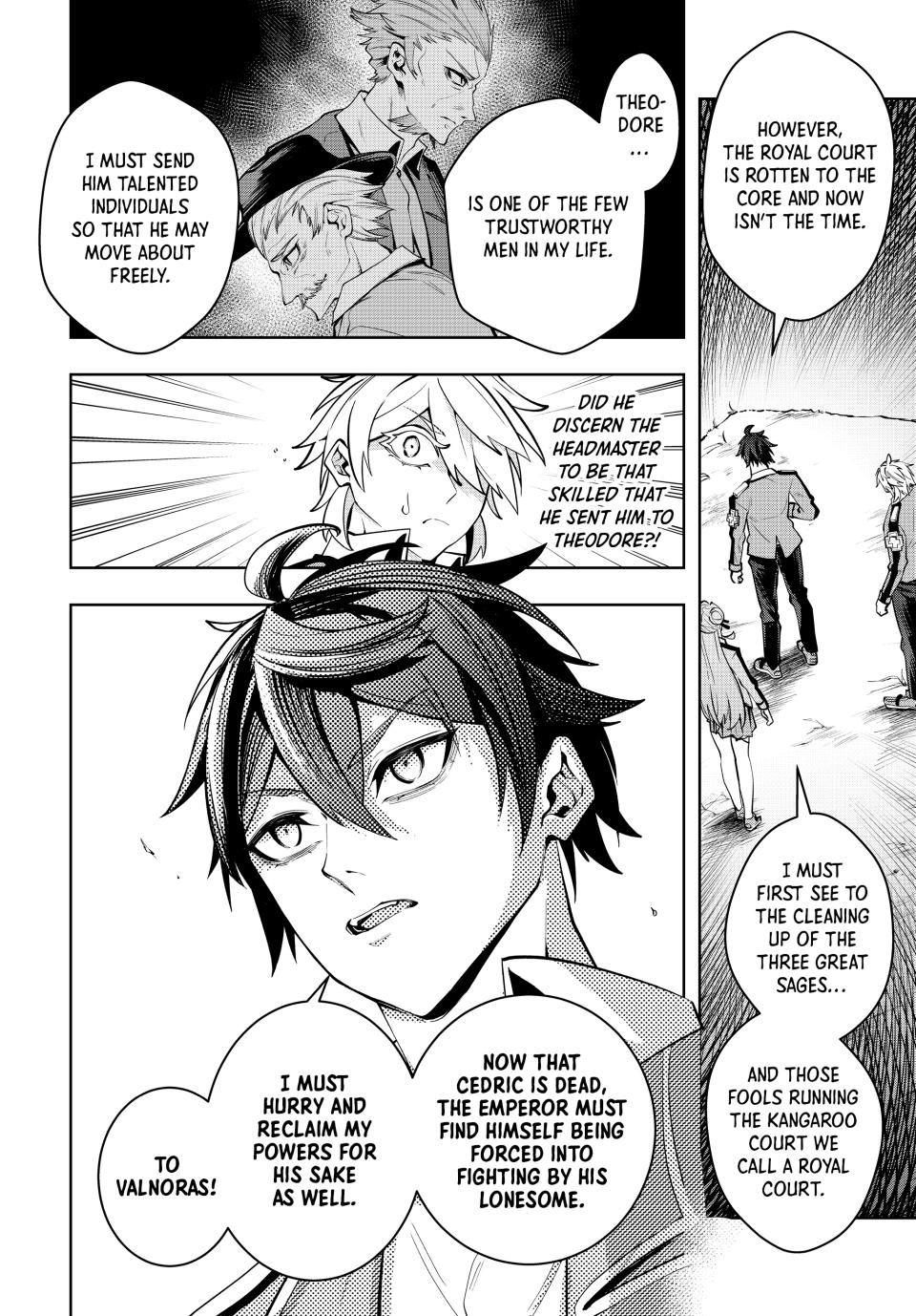 Majutsu Guild Sousui Umarekawatte Imasara Yarinaosu Nidome No Gakuin Seikatsu Chapter 34 Page 4