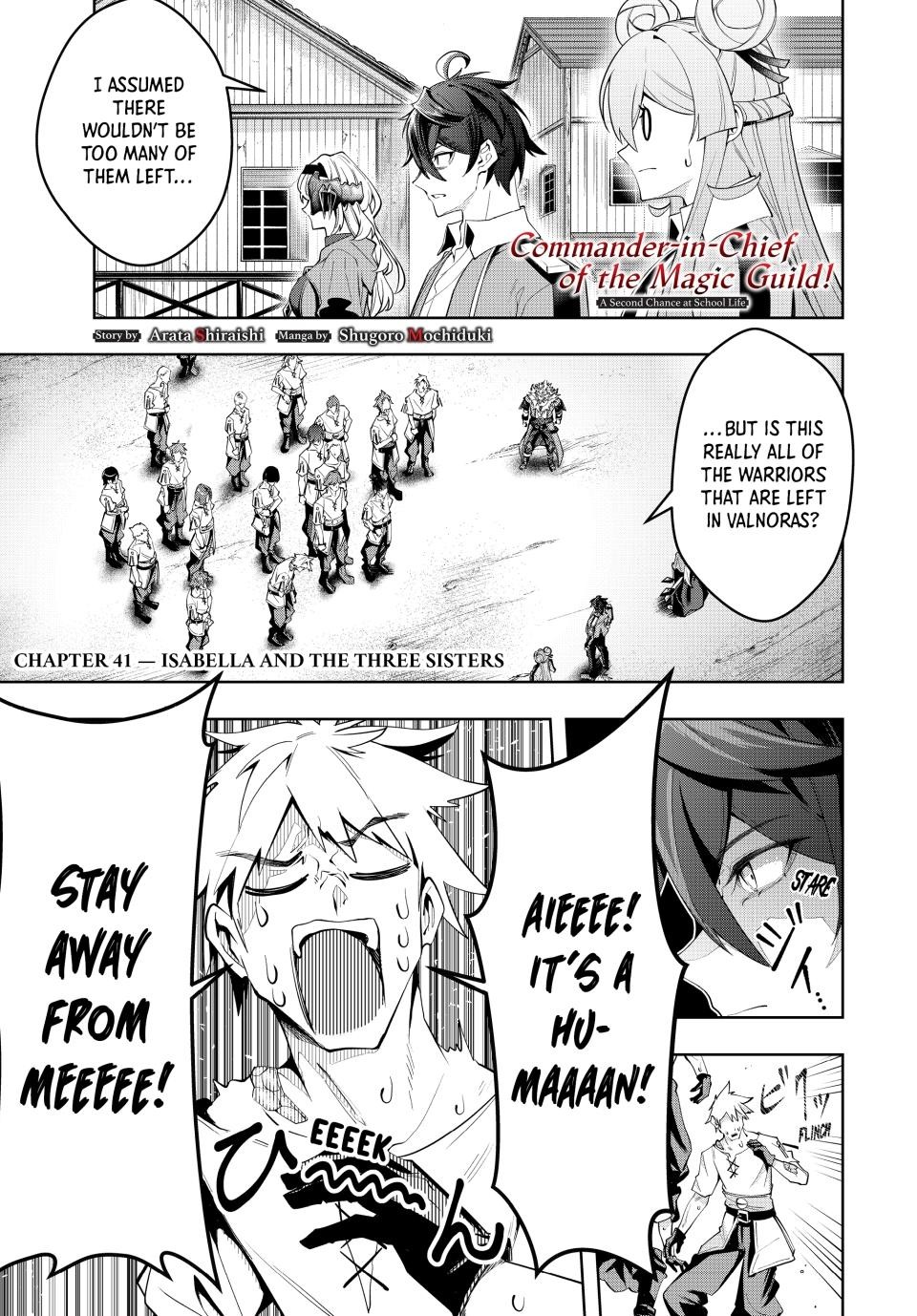 Majutsu Guild Sousui Umarekawatte Imasara Yarinaosu Nidome No Gakuin Seikatsu Chapter 41 Page 1