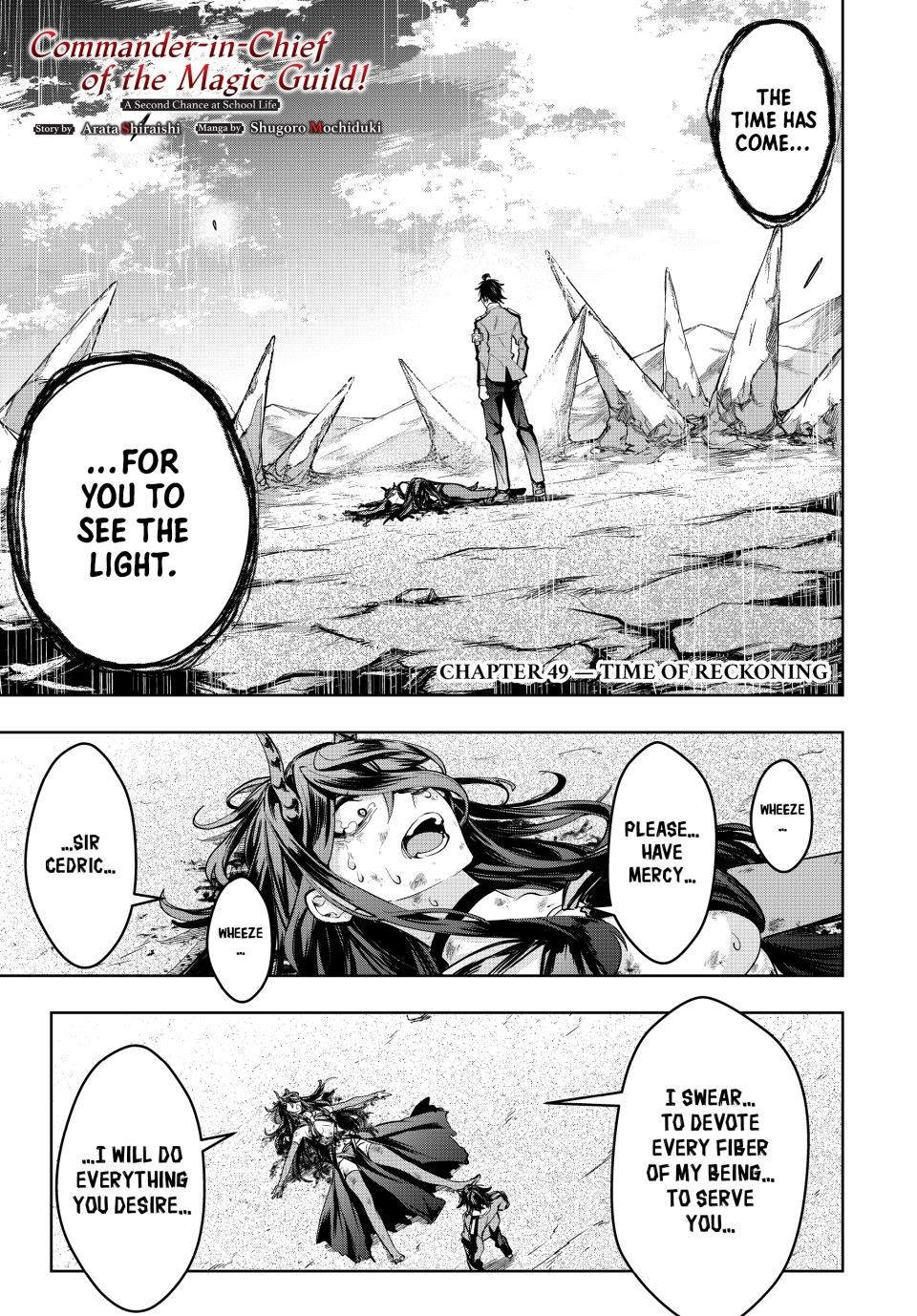 Majutsu Guild Sousui Umarekawatte Imasara Yarinaosu Nidome No Gakuin Seikatsu Chapter 49 Page 1