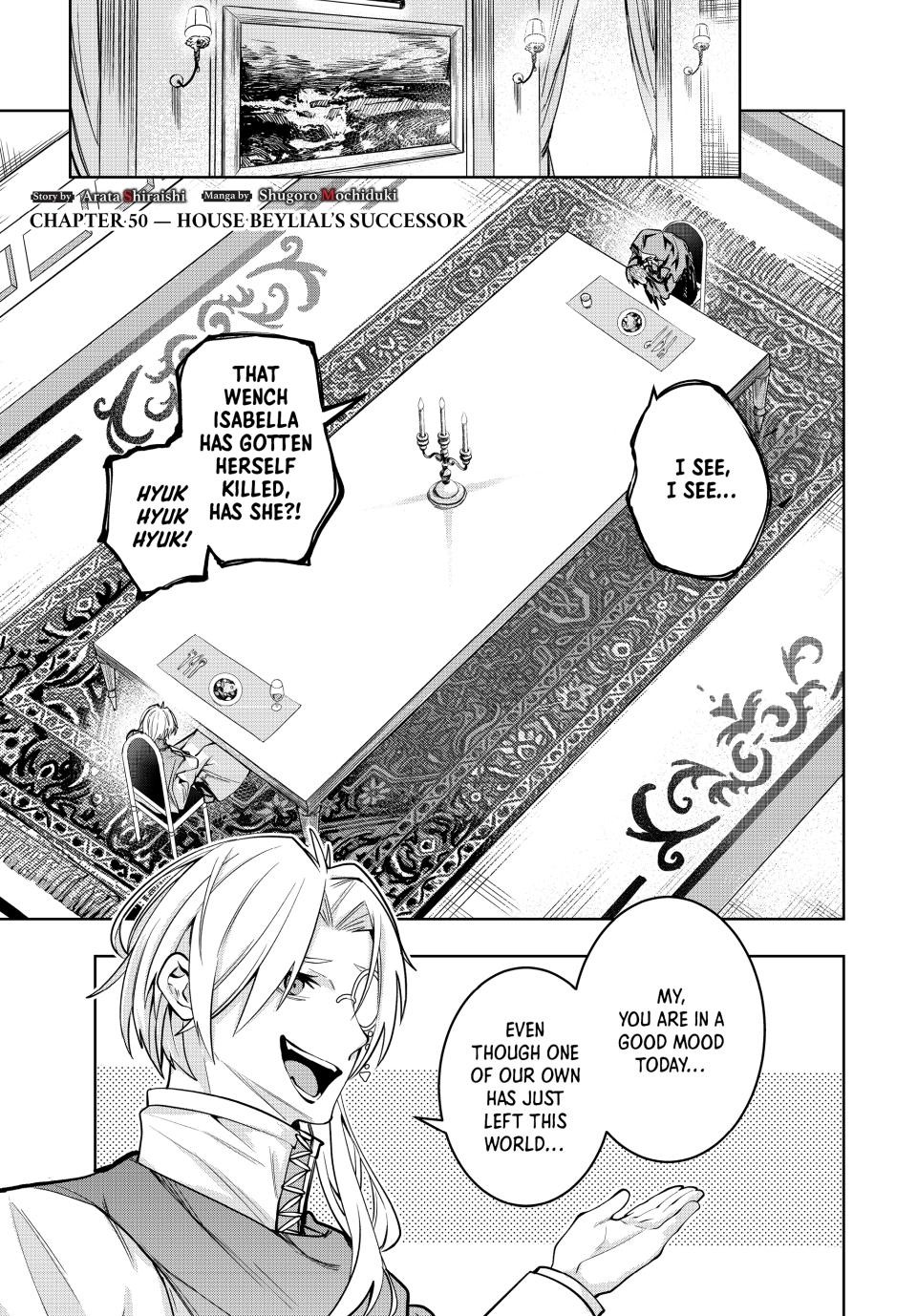 Majutsu Guild Sousui Umarekawatte Imasara Yarinaosu Nidome No Gakuin Seikatsu Chapter 50 Page 1