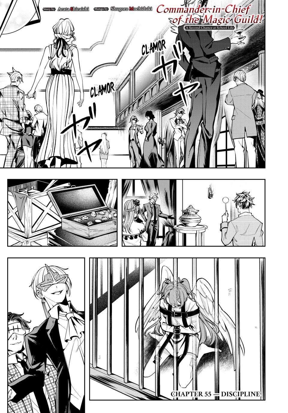 Majutsu Guild Sousui Umarekawatte Imasara Yarinaosu Nidome No Gakuin Seikatsu Chapter 55 Page 1