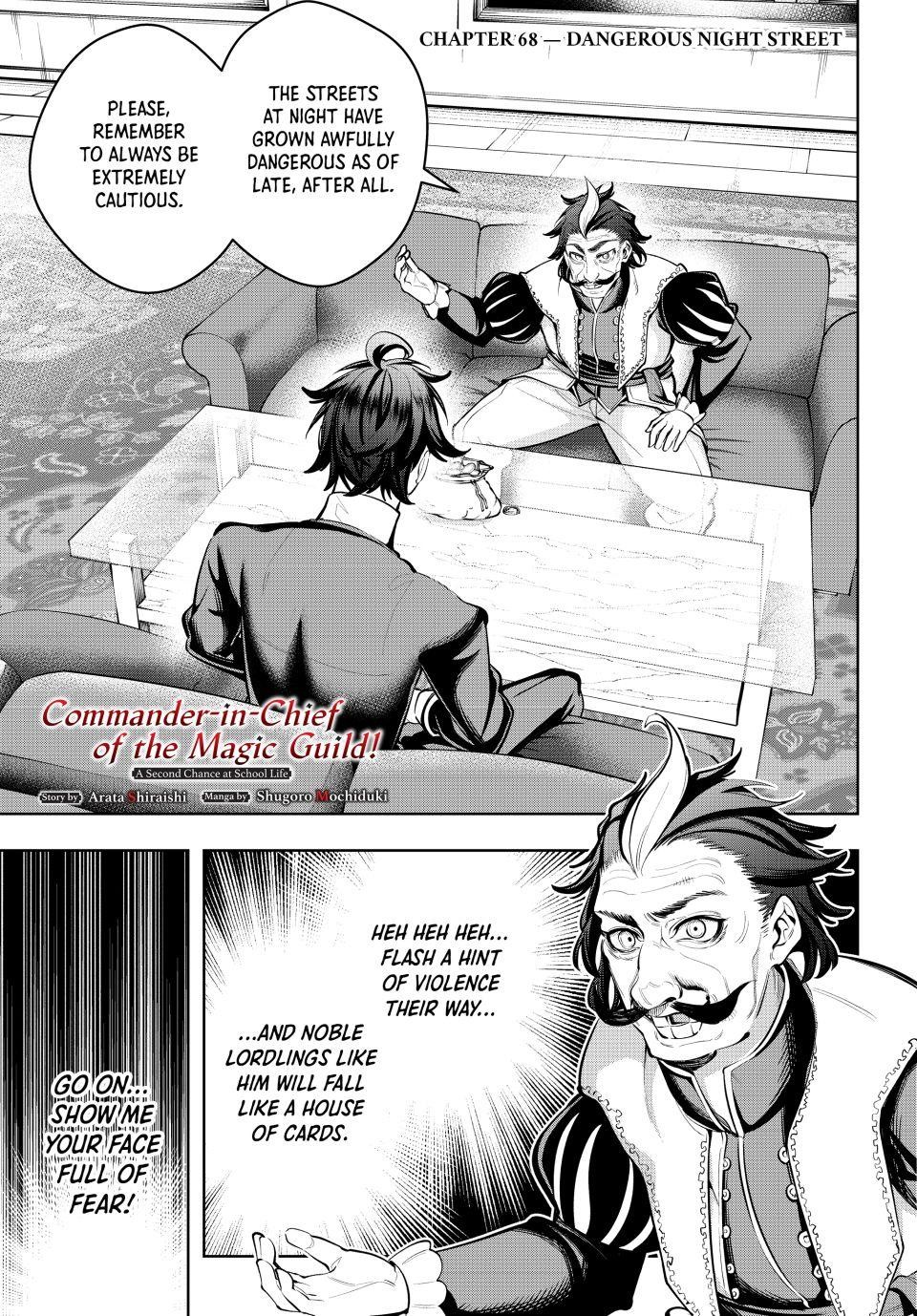 Majutsu Guild Sousui Umarekawatte Imasara Yarinaosu Nidome No Gakuin Seikatsu Chapter 68 Page 1