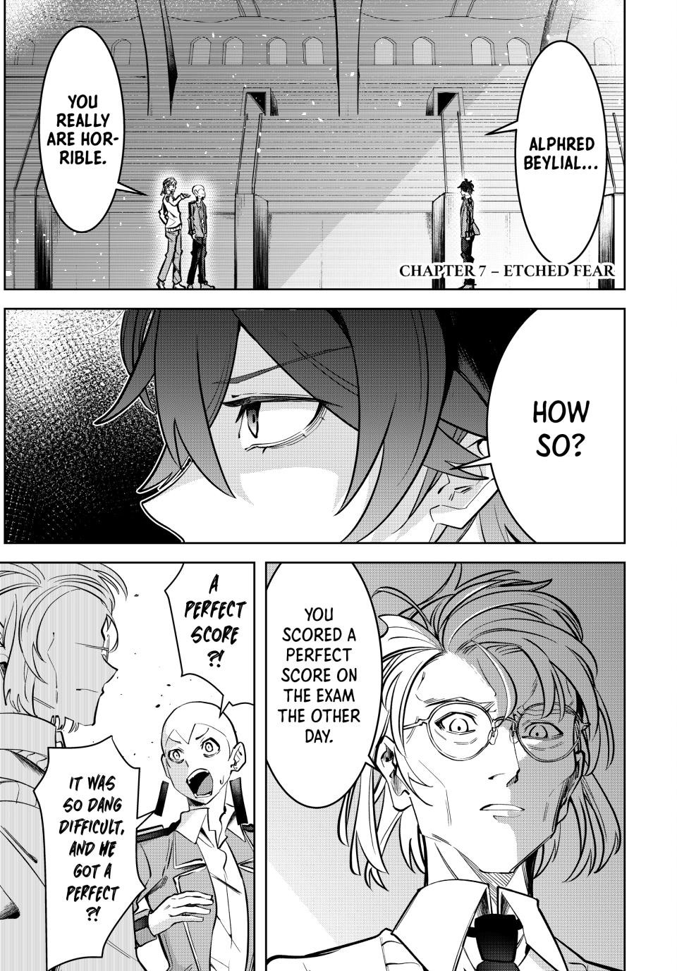 Majutsu Guild Sousui Umarekawatte Imasara Yarinaosu Nidome No Gakuin Seikatsu Chapter 7 Page 1