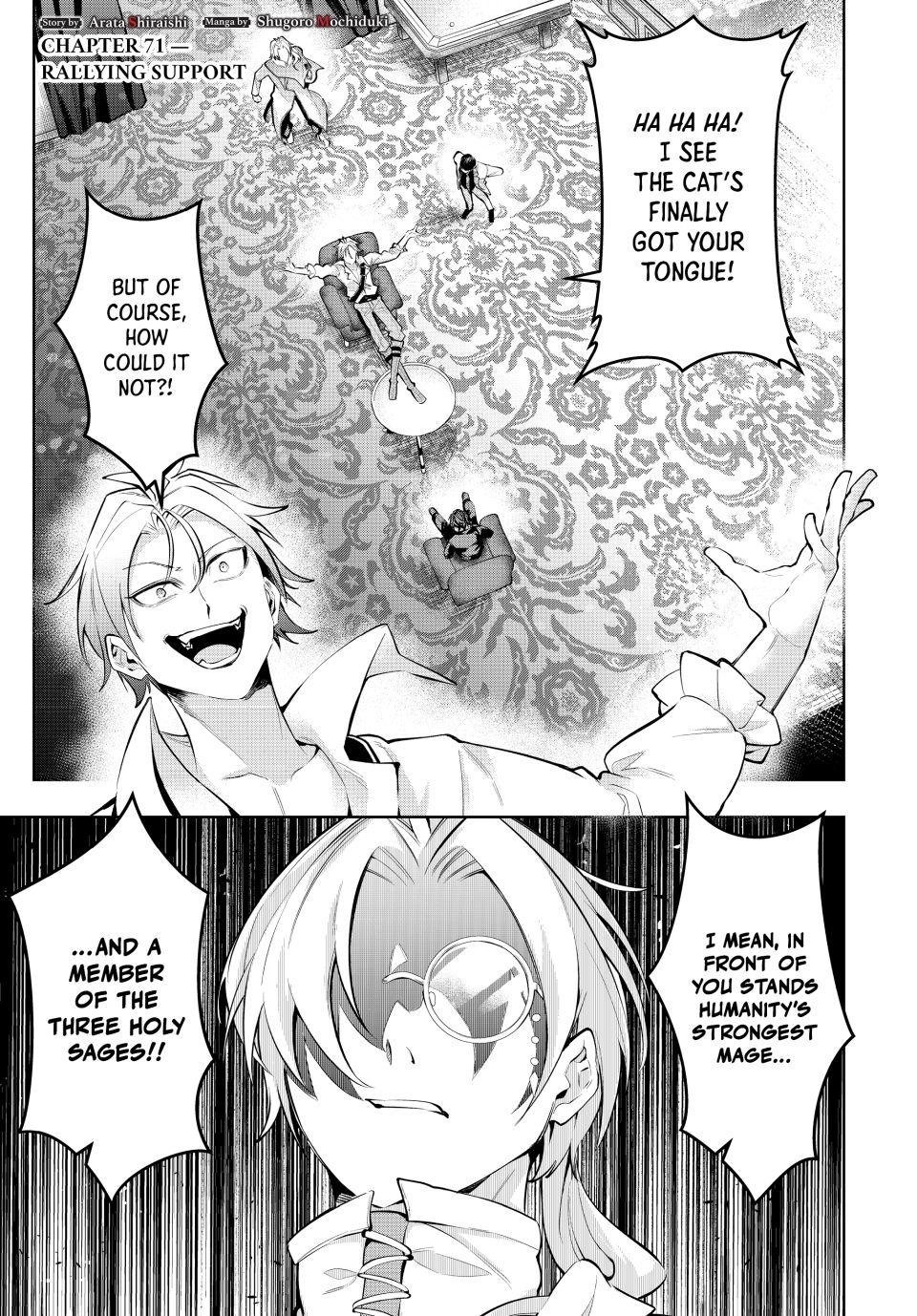 Majutsu Guild Sousui Umarekawatte Imasara Yarinaosu Nidome No Gakuin Seikatsu Chapter 71 Page 1