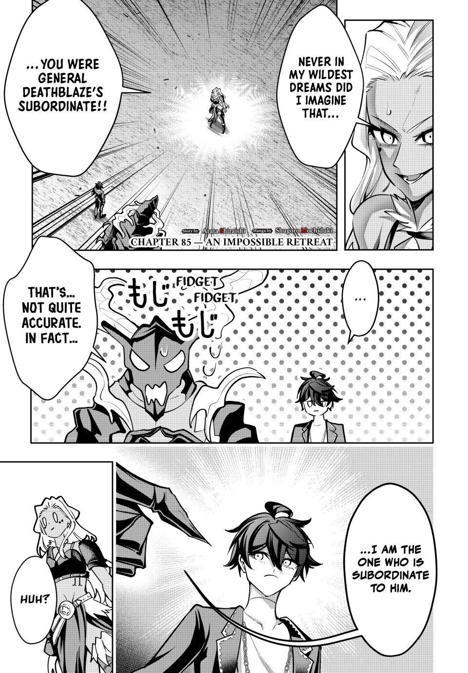 Majutsu Guild Sousui Umarekawatte Imasara Yarinaosu Nidome No Gakuin Seikatsu Chapter 85 Page 1
