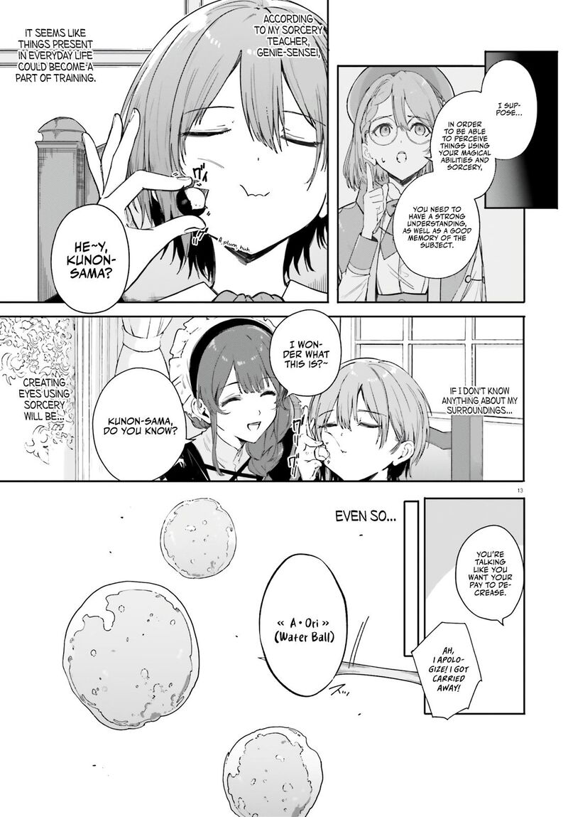 Majutsushi Kunon Wa Miete Iru Chapter 1 Page 12