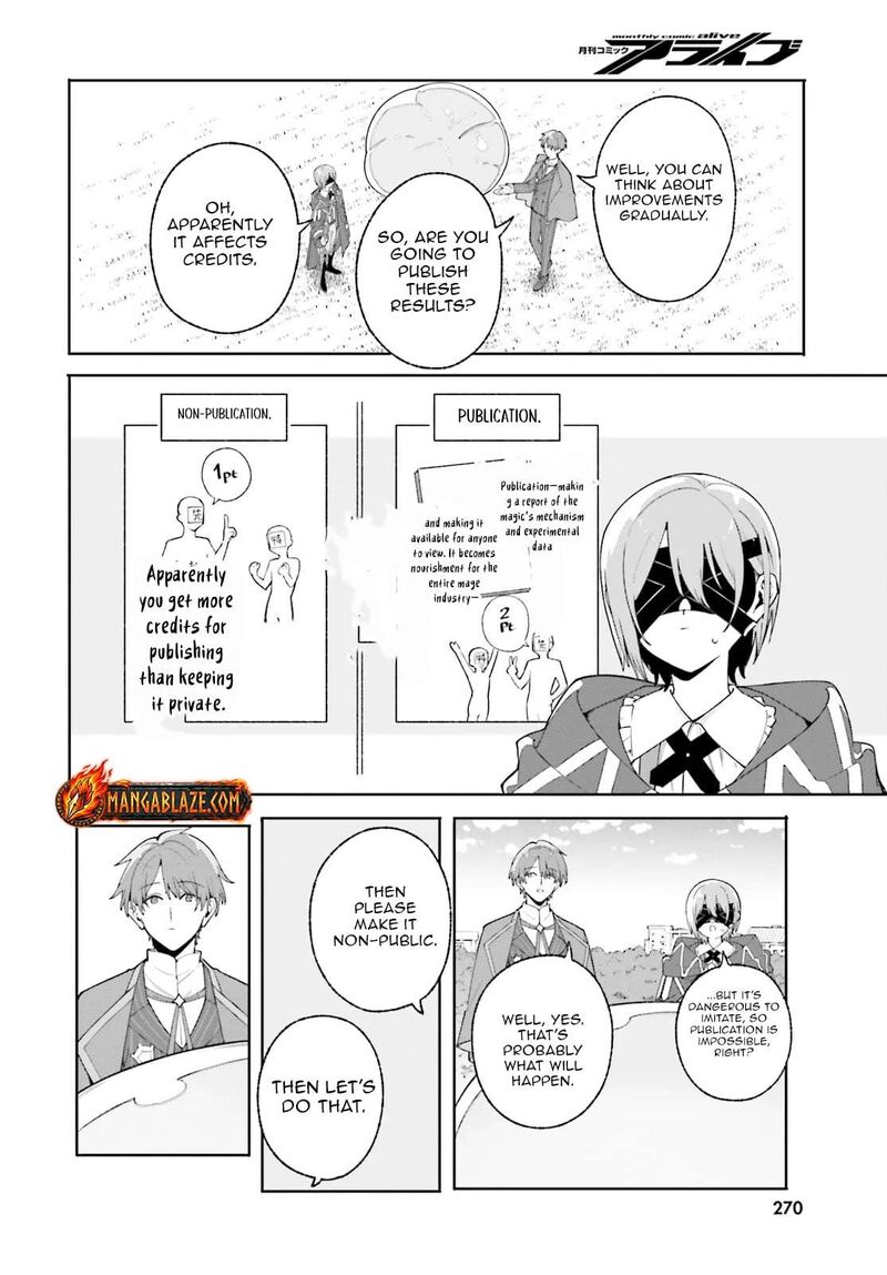 Majutsushi Kunon Wa Miete Iru Chapter 27b Page 6