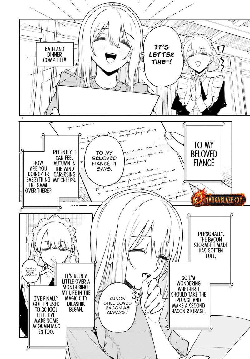 Majutsushi Kunon Wa Miete Iru Chapter 28b Page 10