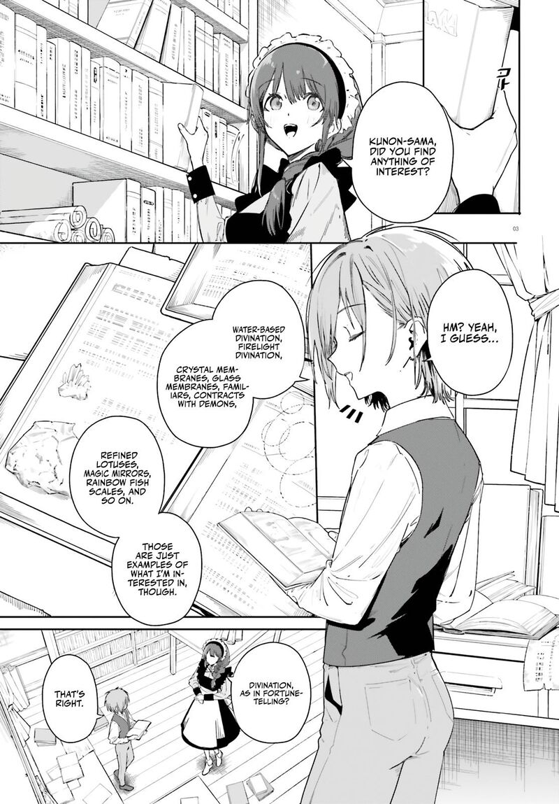 Majutsushi Kunon Wa Miete Iru Chapter 3 Page 4