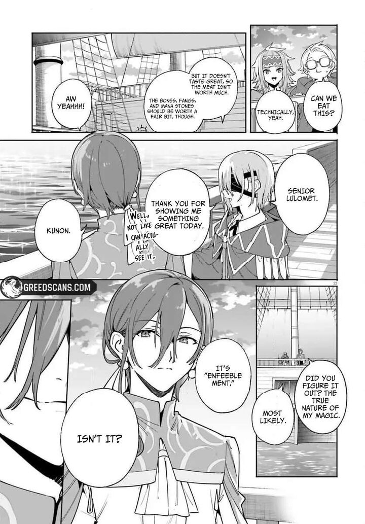 Majutsushi Kunon Wa Miete Iru Chapter 31 Page 23