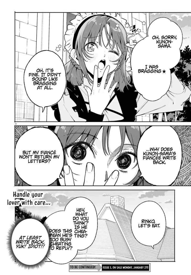 Majutsushi Kunon Wa Miete Iru Chapter 33b Page 20