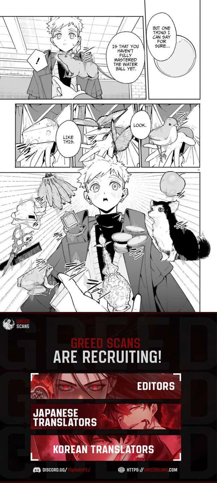 Majutsushi Kunon Wa Miete Iru Chapter 34a Page 19