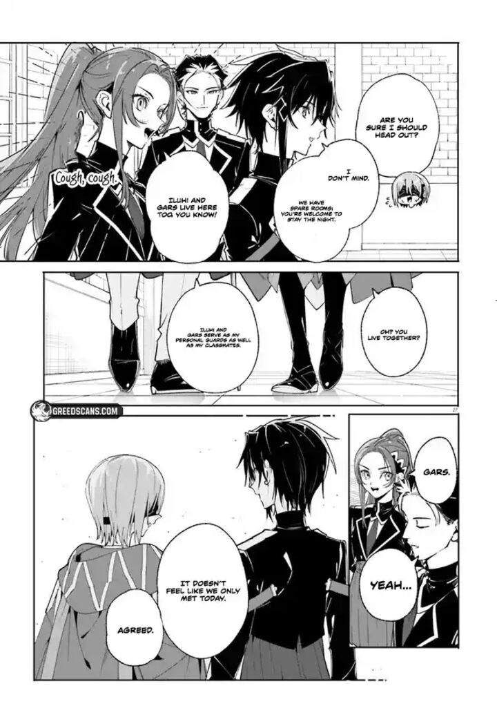 Majutsushi Kunon Wa Miete Iru Chapter 38b Page 9