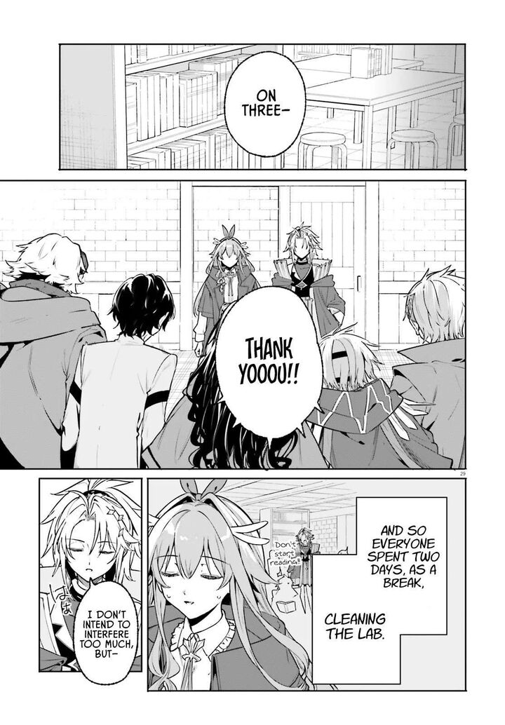 Majutsushi Kunon Wa Miete Iru Chapter 45b Page 13