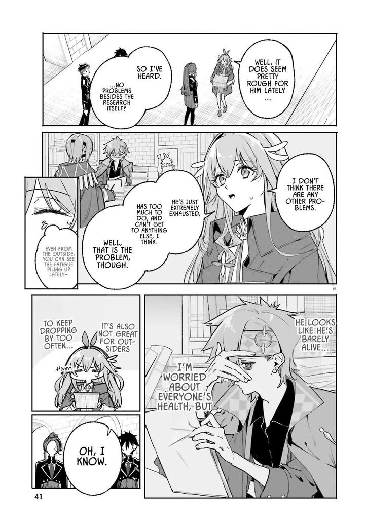 Majutsushi Kunon Wa Miete Iru Chapter 45b Page 3