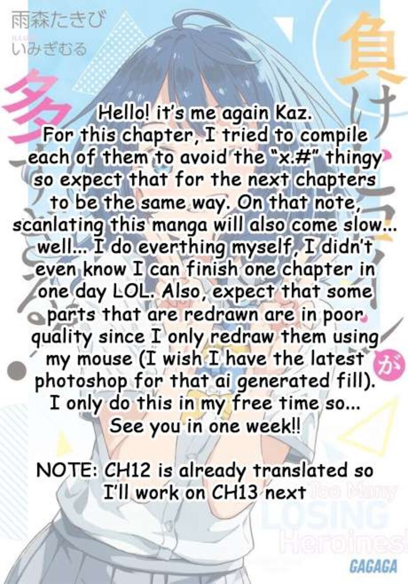 Make Heroine Ga Oosugiru Chapter 11 Page 35