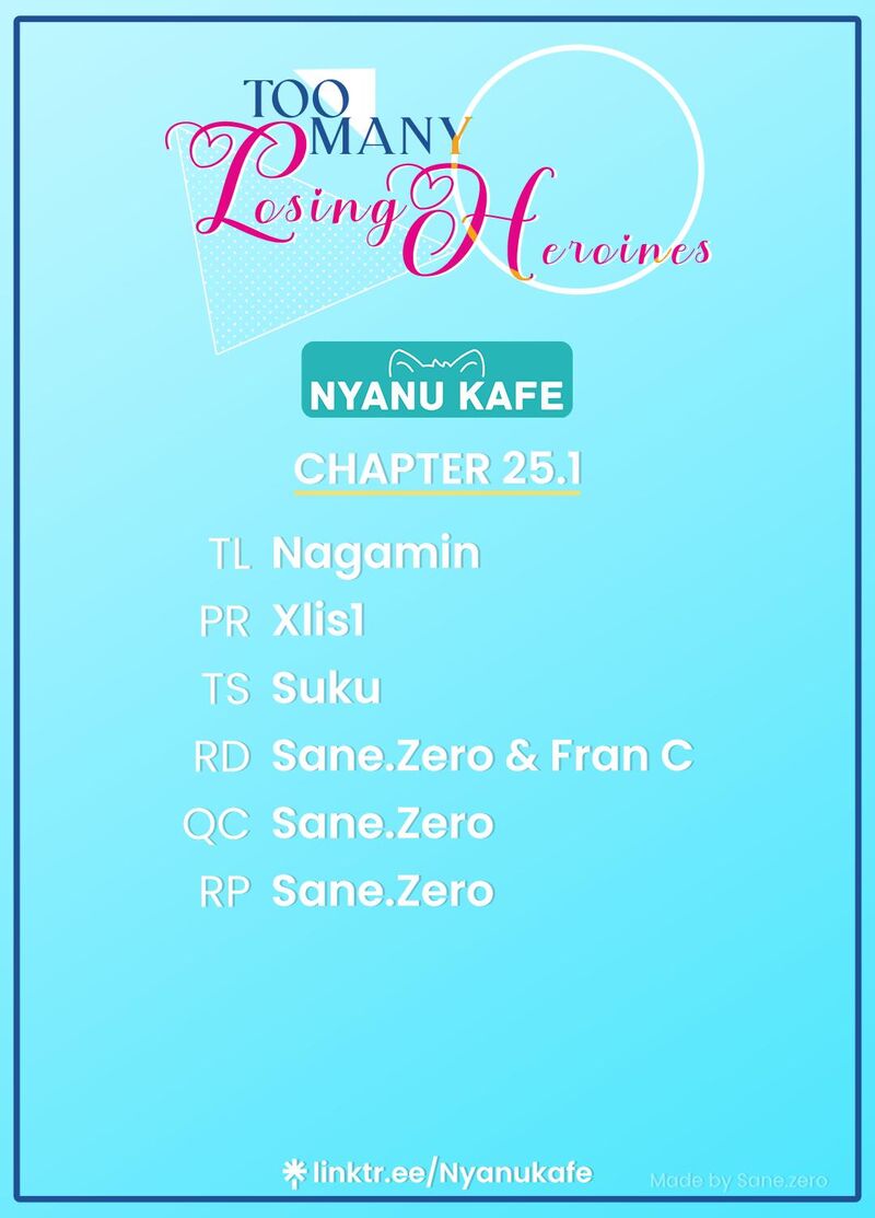 Make Heroine Ga Oosugiru Chapter 25a Page 1