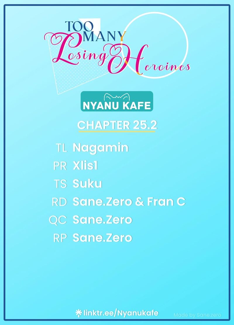 Make Heroine Ga Oosugiru Chapter 25b Page 1
