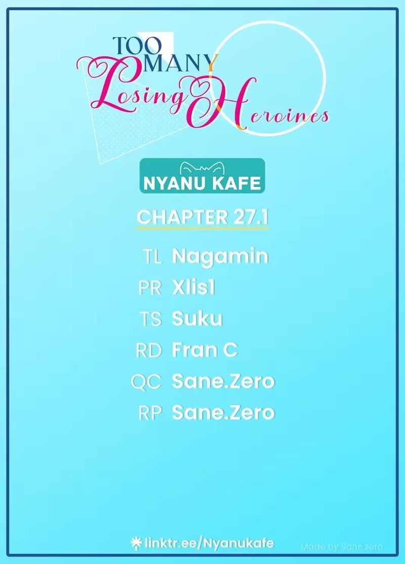 Make Heroine Ga Oosugiru Chapter 27a Page 1