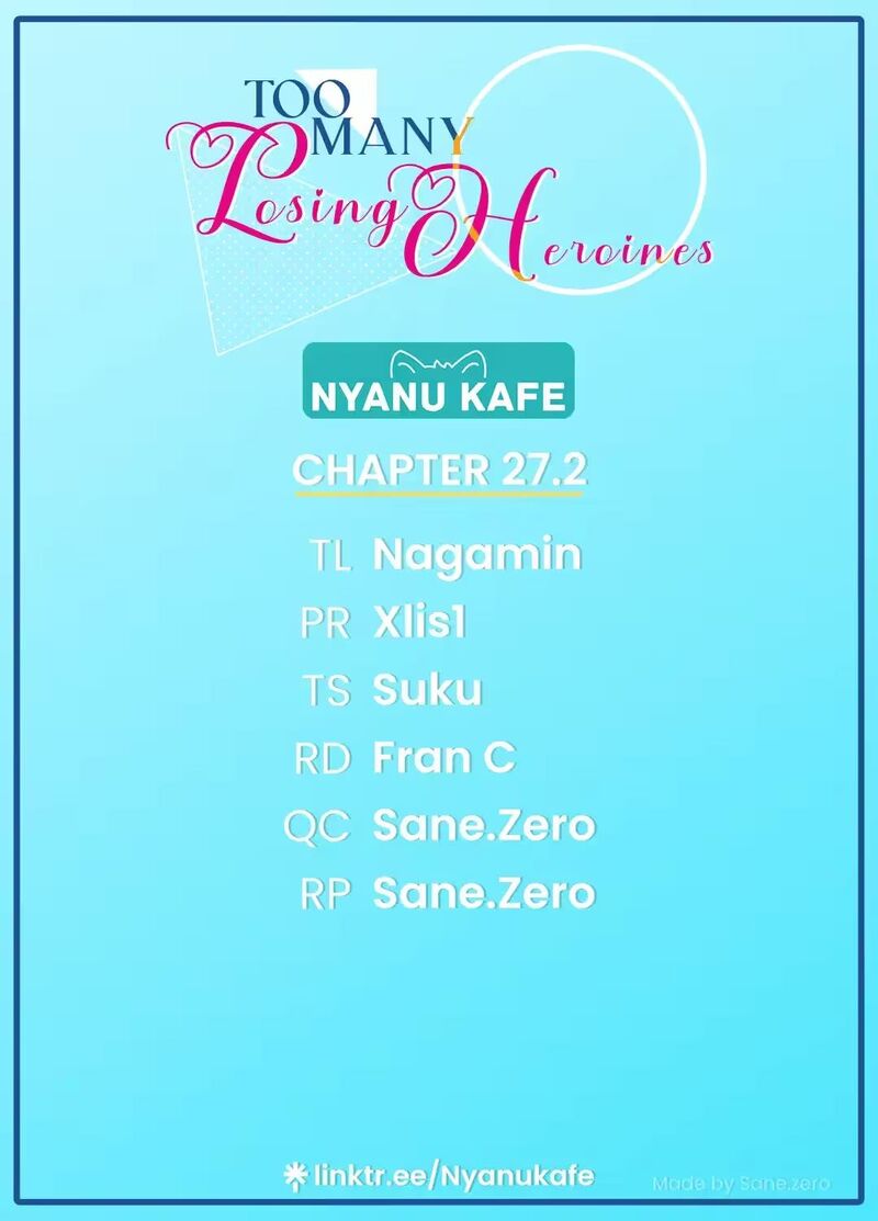 Make Heroine Ga Oosugiru Chapter 27b Page 1