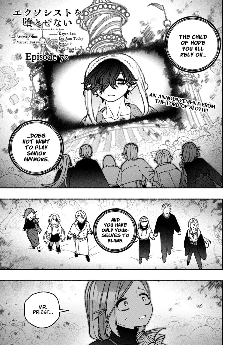 Make The Exorcist Fall In Love Chapter 70 Page 1