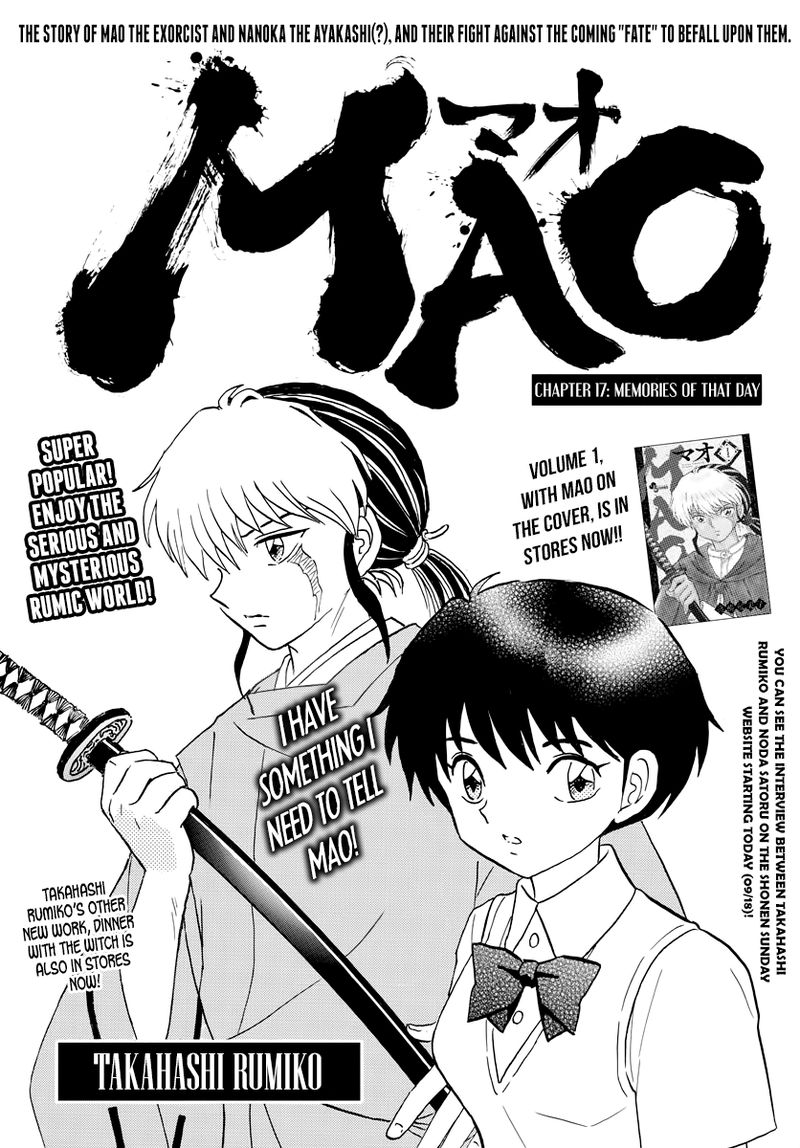 Mao Chapter 17 Page 1