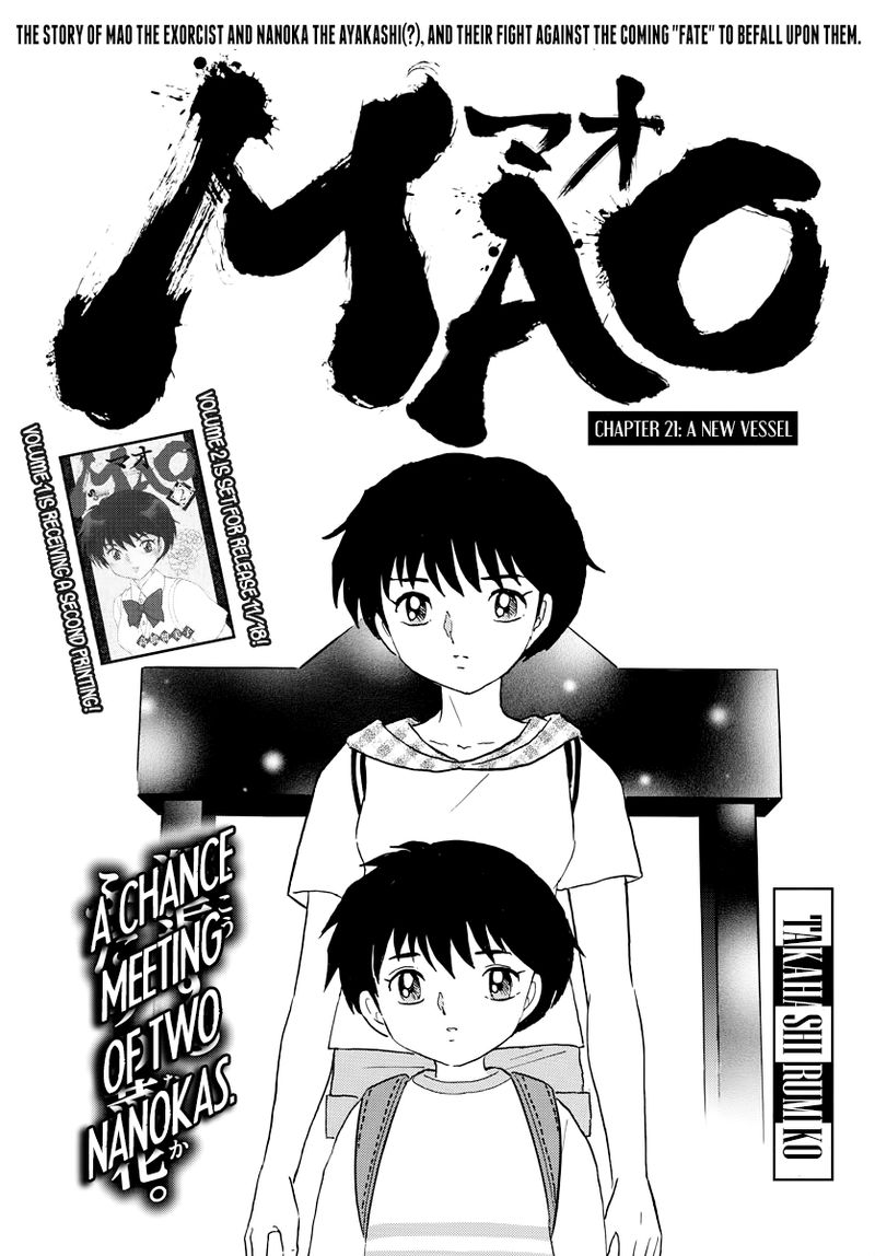 Mao Chapter 21 Page 1