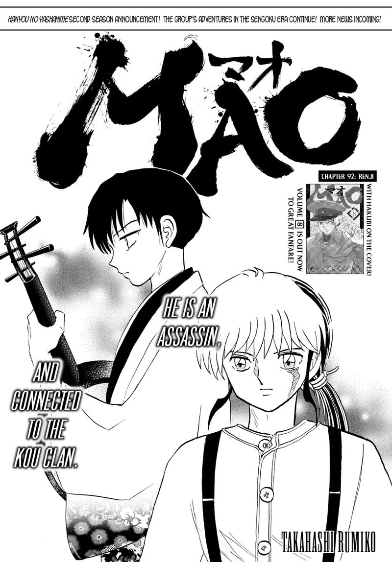 Mao Chapter 92 Page 1