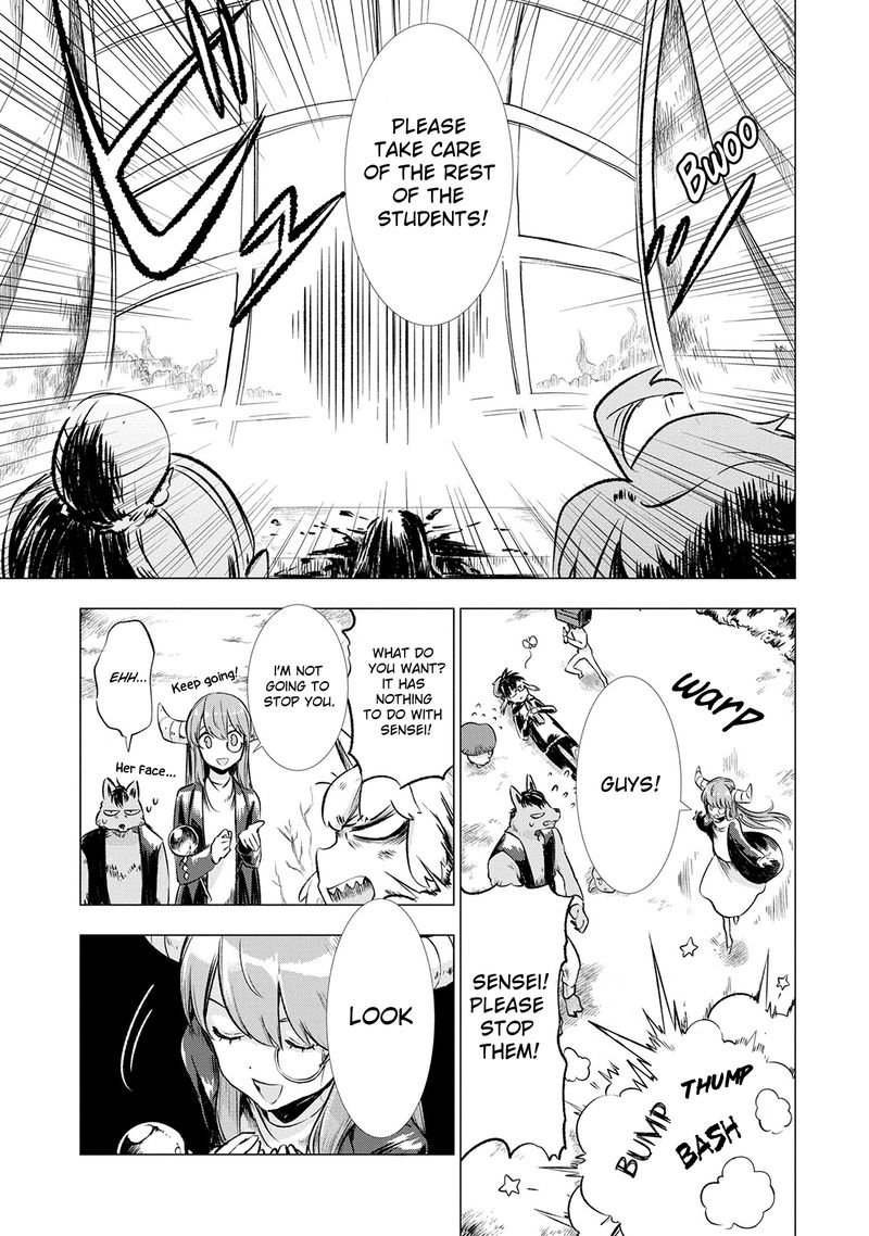 Maohritsu Chu Boss Yousei Academia Chapter 4 Page 9