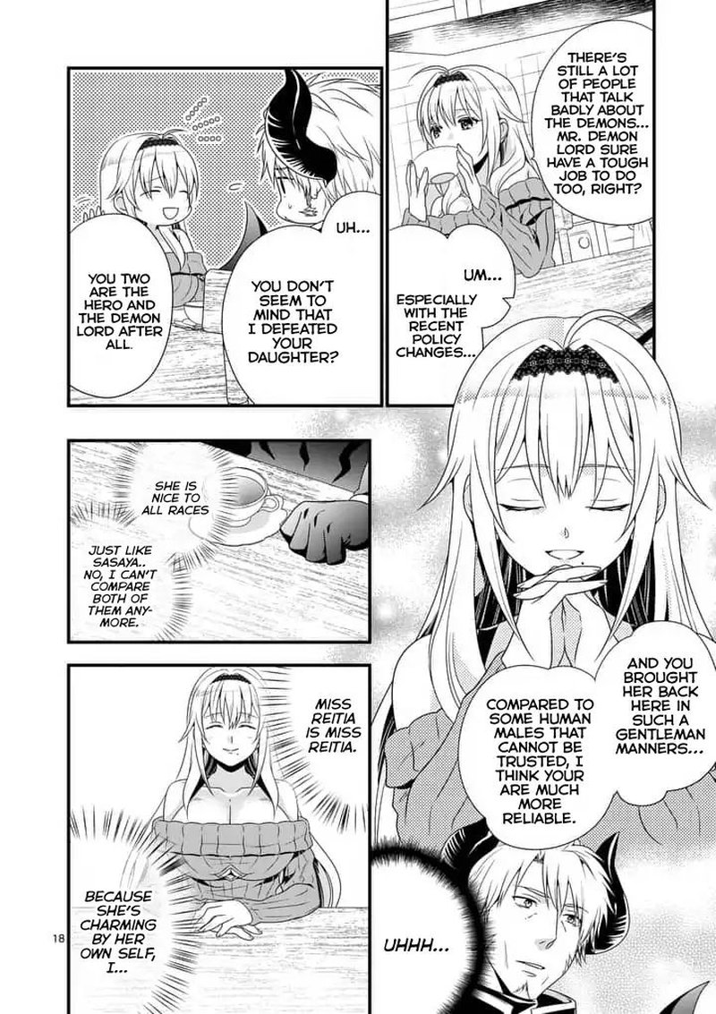 Maou Desu Onna Yuusha No Hahaoya To Saikon Shita No De Onna Yuusha Ga Giri No Musume Ni Narimashita Chapter 1 Page 17